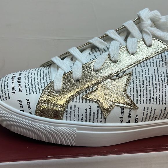 Gold Start Casual Low Top Sneakers - Picture 11 of 12